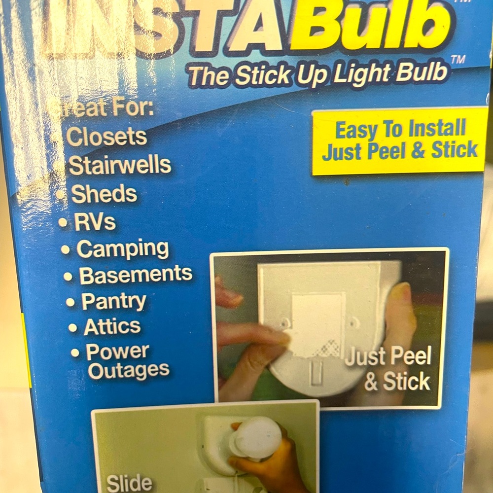Insta bulb 2 Pack As Seen on TV - New in Box